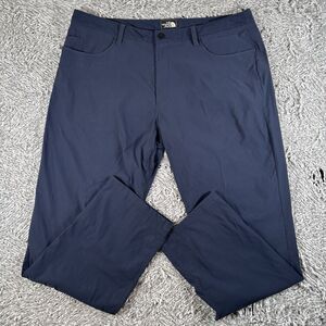 The North Face Sprag 5 Pocket Pants Mens Size 38 Navy Blue Stretch Utility Hiker